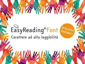 Logo EasyReading, police de caractères adaptée à la dyslexie et offrant une grande lisibilité